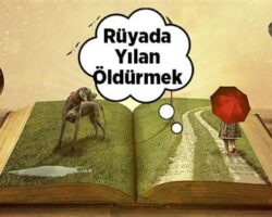 rüyada birinin yılan öldürdüğünü görmek nedir?